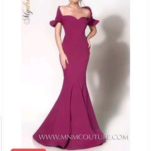 Fouad Sarkis Fuchsia dress!